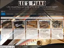 Sites similar to leespiano.com