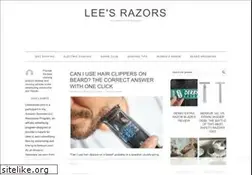 Sites similar to leesrazors.com