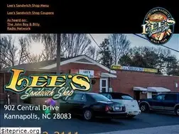 Sites similar to leessandwichshop.com