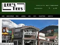 Sites similar to leestees.com