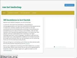 Sites similar to leestekensvanhetlandschap.nl
