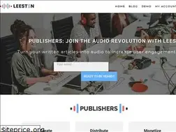 Sites similar to leesten.io