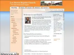 Sites similar to leestreetbaptistchurch.org