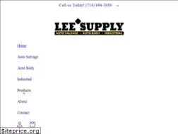 Sites similar to leesupplyinc.com