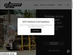 Sites similar to leetransportsystems.com