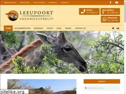 Sites similar to leeupoort.com