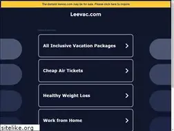 Sites similar to leevac.com