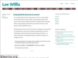 Sites similar to leewillis.co.uk