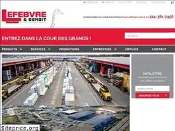 Sites similar to lefebvrebenoit.com