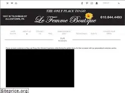 Sites similar to lefemmeboutique.com