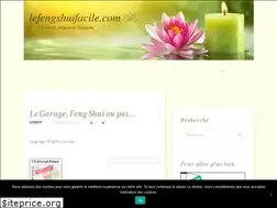 Sites similar to lefengshuifacile.com