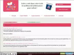 Sites similar to lefestivaldulivre.com