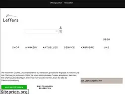 Sites similar to leffers.de