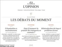 Sites similar to lefildelopinion.com