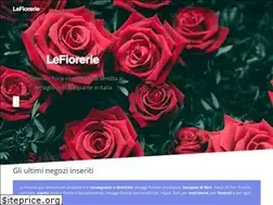 Sites similar to lefiorerie.it