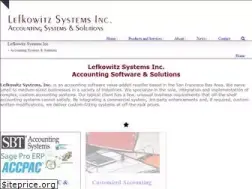 Sites similar to lefkowitzsys.com