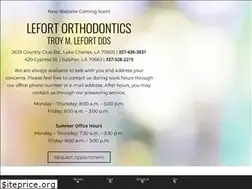 Sites similar to lefortortho.com