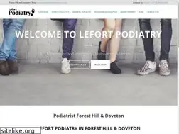 Sites similar to lefortpodiatry.com.au