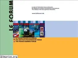Sites similar to leforum.de