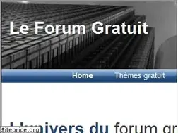 Sites similar to leforumgratuit.com
