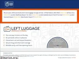 Sites similar to left-baggage.co.uk