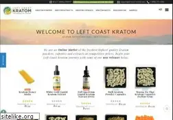 Sites similar to left-coast-kratom.com