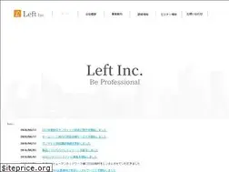 Sites similar to left-inc.co.jp