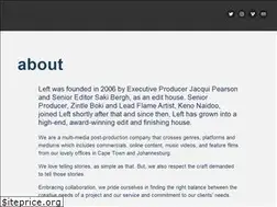 Sites similar to left.co.za