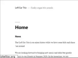 Sites similar to lefteartrio.com