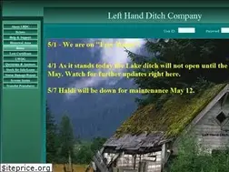 Sites similar to lefthandditchcompany.com