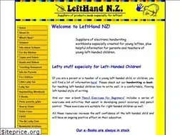 Sites similar to lefthandnz.com