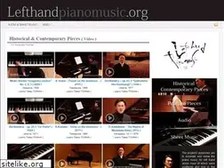 Sites similar to lefthandpianomusic.org