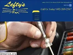 Sites similar to leftysautoelectricaz.com