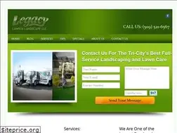 Sites similar to legacy-lawn.com