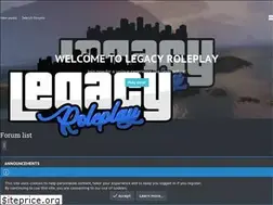 Sites similar to legacy-roleplay.com