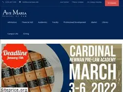 Sites similar to legacy.avemarialaw.edu