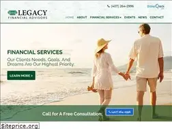 Sites similar to legacyadvisorsorlando.com