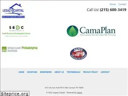Sites similar to legacycapitalpa.com