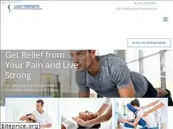 Sites similar to legacychiropractic.ca