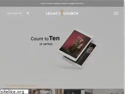 Sites similar to legacychurch.org