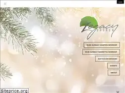 Sites similar to legacychurchga.com