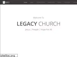 Sites similar to legacychurchid.com