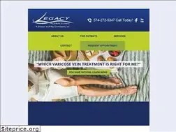 Sites similar to legacyclinic.com