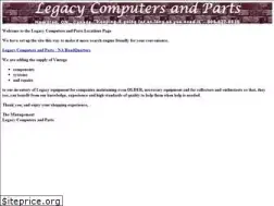 Sites similar to legacycomputersnparts.com