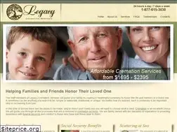 Sites similar to legacycremationservices.ca