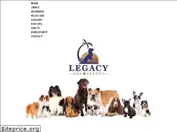 Sites similar to legacydogresort.com