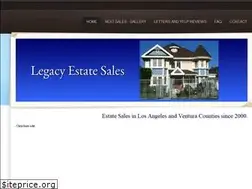 Sites similar to legacyestatesales.com