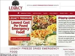 Sites similar to legacyfoodstorage.com