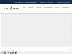 Sites similar to legacyfordponoka.ca