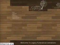 Sites similar to legacyfunerals.com